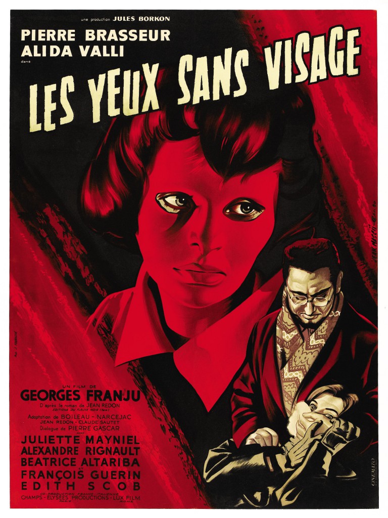 Les Yeux sans visage (1960), de Georges Franju, produit par Champs-Élysées, Lux