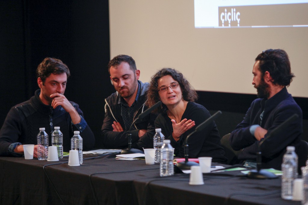 Le temps des ateliers : Les paysages urbains se redessinent à la lumière du passé. Journées professionnelles Cinémas93 2015.