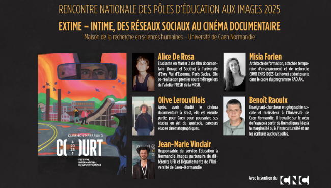 Extime - Intime : des réseaux sociaux au cinéma documentaire